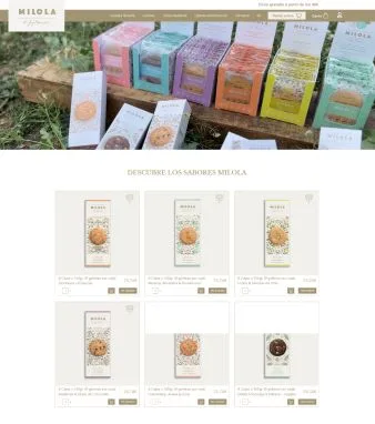 Botiga online Milola Cookies